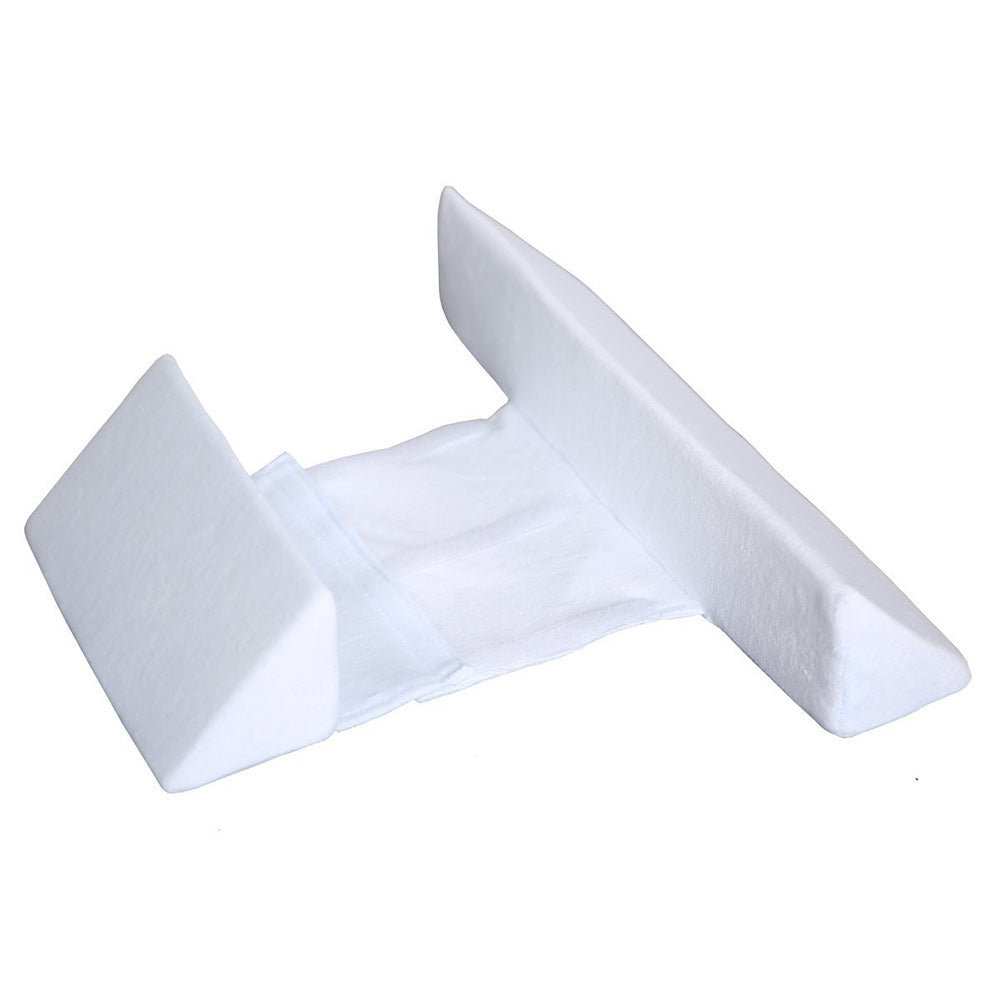 Newborn Baby Shaping Styling Pillow Anti-Rollover Side Sleeping Pillow Triangle
