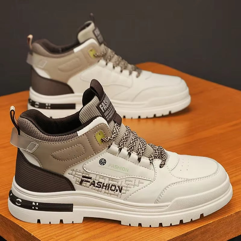 Sneakers Men Walking Sport Shoes Casual Autumn Vulcanized Shoes Male Outdoor Sneakers Male Sneakers Soft Sole Walking Shoes
