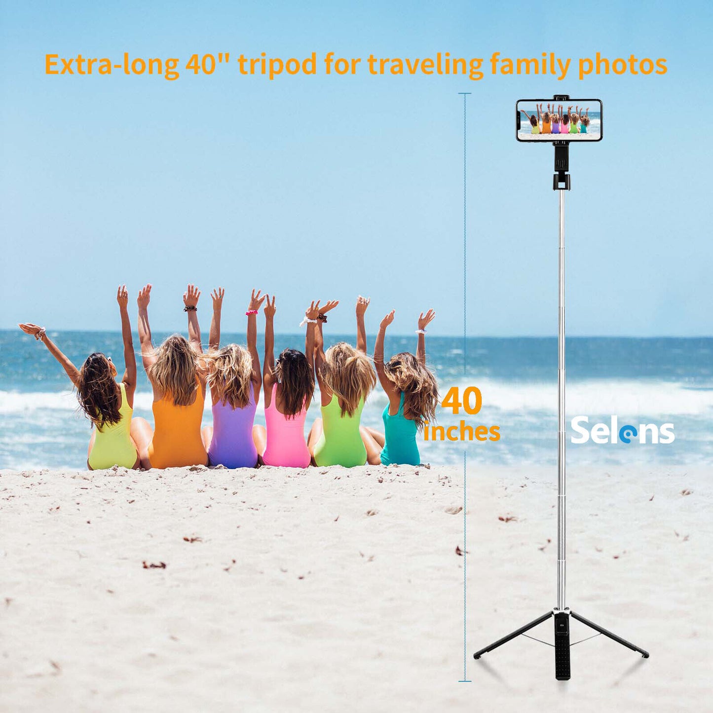 Selfie Stick Bluetooth Remote Phone Holder Tripod Stand For Universal