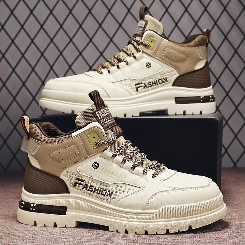 Sneakers Men Walking Sport Shoes Casual Autumn Vulcanized Shoes Male Outdoor Sneakers Male Sneakers Soft Sole Walking Shoes