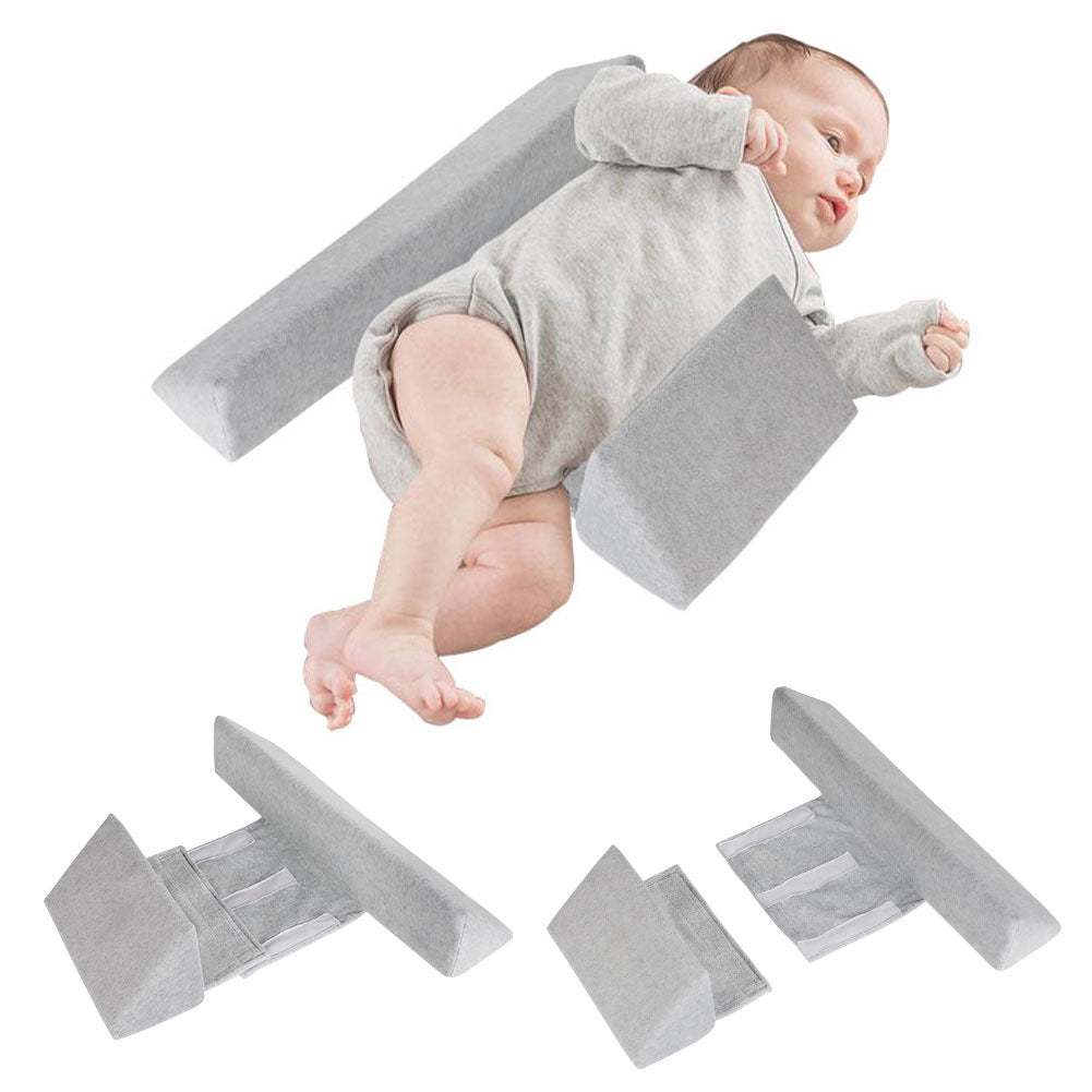 Newborn Baby Shaping Styling Pillow Anti-Rollover Side Sleeping Pillow Triangle