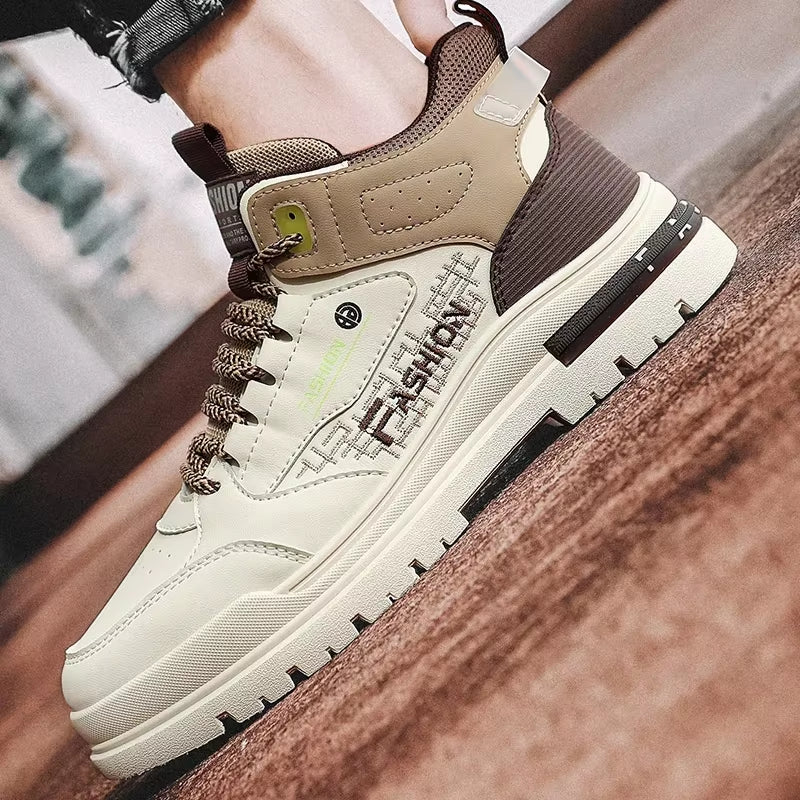 Sneakers Men Walking Sport Shoes Casual Autumn Vulcanized Shoes Male Outdoor Sneakers Male Sneakers Soft Sole Walking Shoes