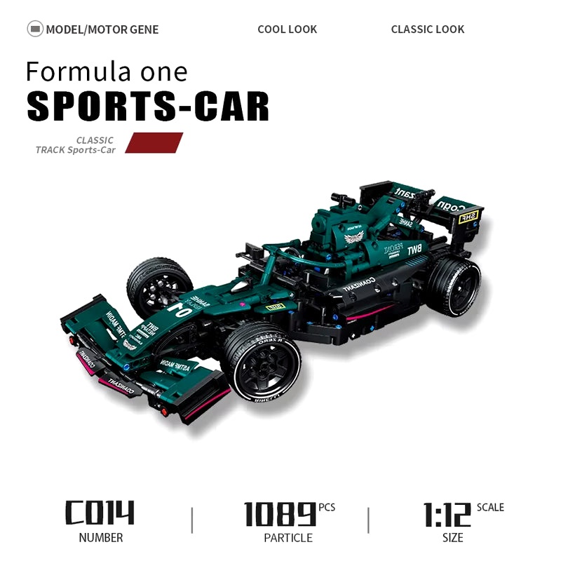 High-Tech Building Blocks F1 Formula 1 Remote Control Super Speed Racing Cars Moc Bricks RC Technical Model Toys Creative Expert
