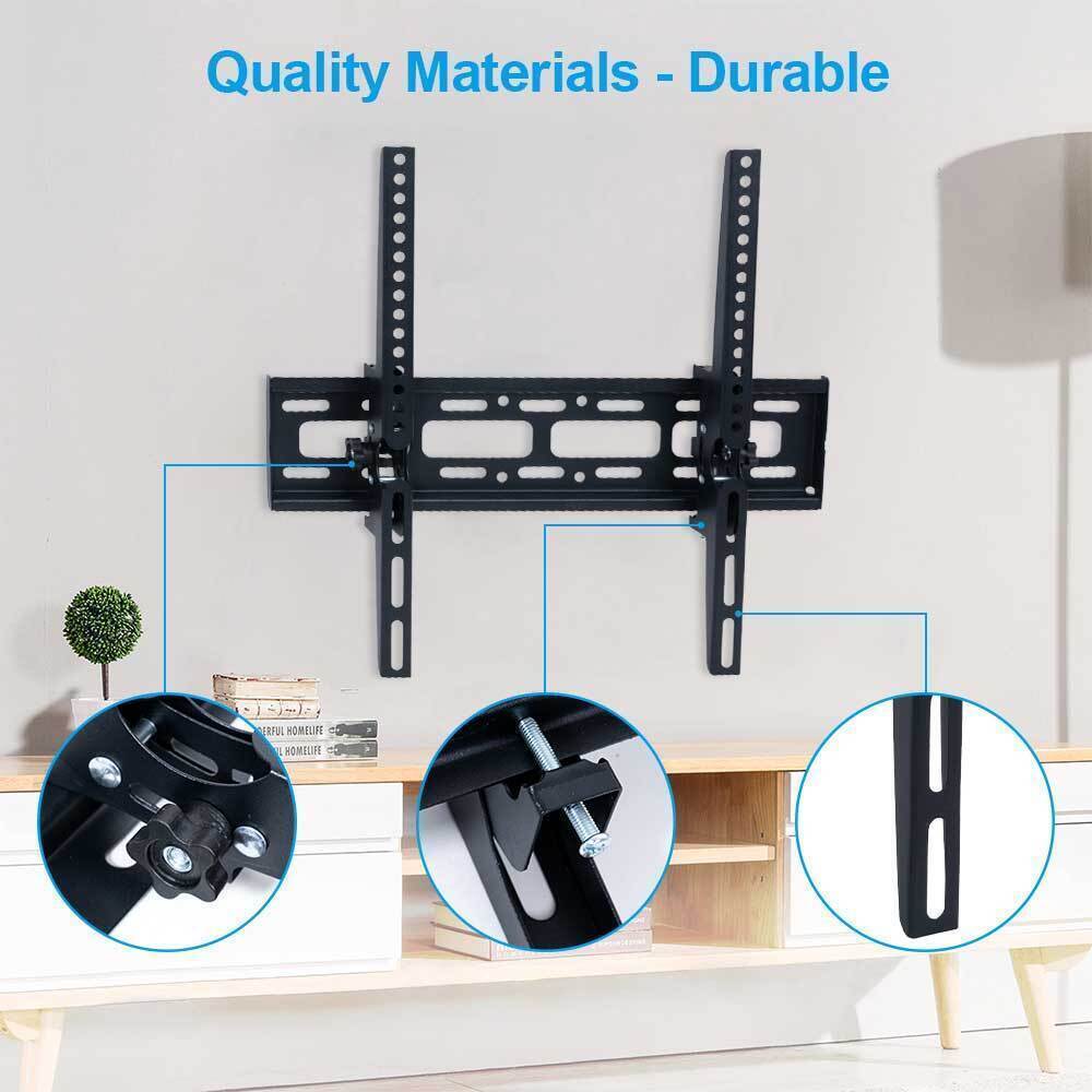 TV Wall Bracket Mount Slim Tilt For 32 36 40 50 55 Up To 72 Inch Universal Fit  The UK Does Not Include VAT, Which Needs To Be Borne By Oneself. Please Consider Carefully Before Placing An Order