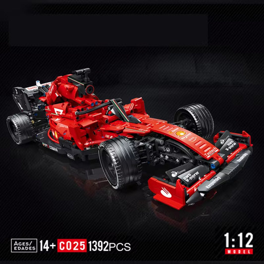 High-Tech Building Blocks F1 Formula 1 Remote Control Super Speed Racing Cars Moc Bricks RC Technical Model Toys Creative Expert