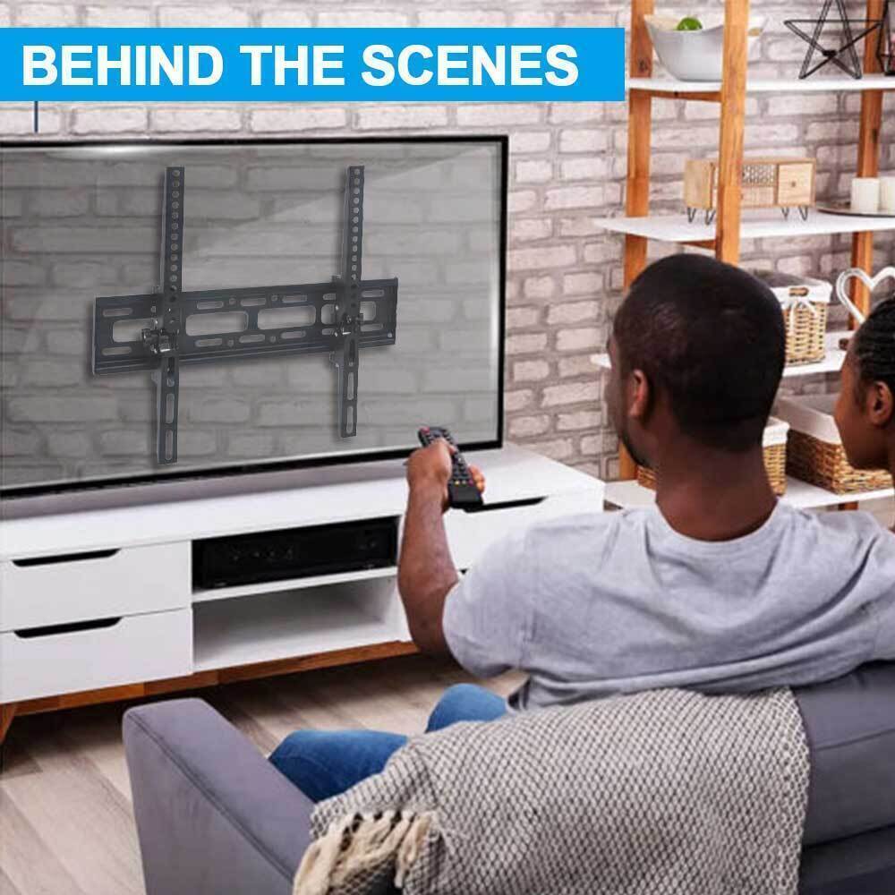 TV Wall Bracket Mount Slim Tilt For 32 36 40 50 55 Up To 72 Inch Universal Fit  The UK Does Not Include VAT, Which Needs To Be Borne By Oneself. Please Consider Carefully Before Placing An Order