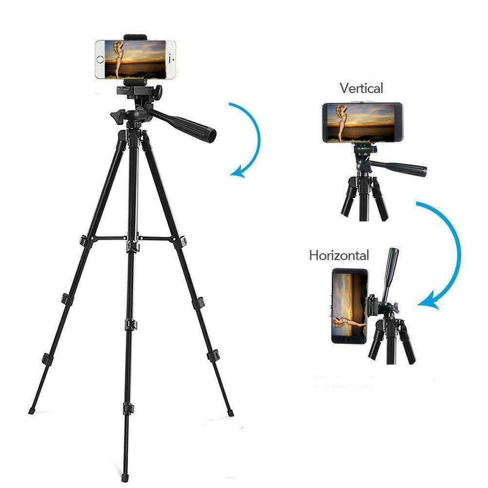 Pro Tripod Stand Digital Camera Camcorder Mount Portable Holder with Storage Bag