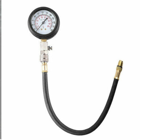 Petrol Engine Cylinder Pressure Tester For Car Compression Test Gauge Kit Set UK